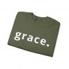"Grace" Minimalist Inspirational Christian Faith Sweatshirt