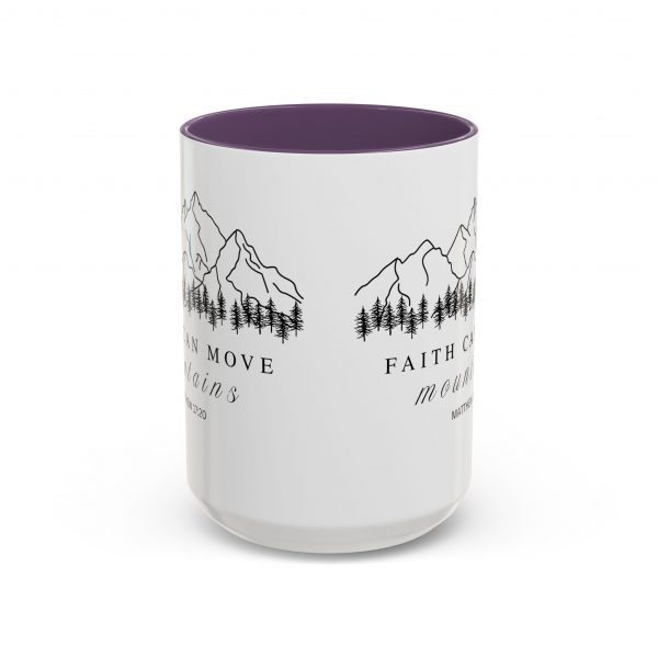 1676729862569250574_2048.jpeg "Faith Can Move Mountains" (Matthew 17:20) Accent Mug Christian Mountain Graphic