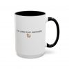 16906534446794204667_2048.jpeg "The Lord Is My Shepherd" Accent Christian Coffee Mug