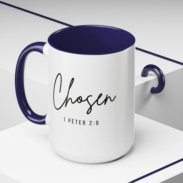 "Chosen" (1 Peter 2:9) Christian Faith Scripture Ceramic Mug