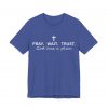16928997543567125063_2048.jpeg "Pray Wait Trust God Has a Plan" Christian Faith T-Shirt (Jersey Thin)