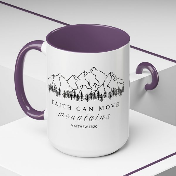 16986906066709254813_2048.jpeg "Faith Can Move Mountains" (Matthew 17:20) Accent Mug Christian Mountain Graphic