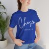 17075670591928003043_2048-1.jpeg "Chosen" (1 Peter 2:9) Christian Faith Scripture T-Shirt (Jersey Thin)