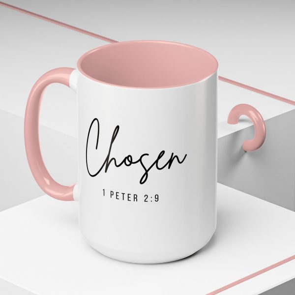 "Chosen" (1 Peter 2:9) Christian Faith Scripture Ceramic Mug
