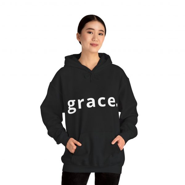 "Grace" Minimalist Inspirational Christian Faith Hoodie
