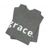 17337886900020166090_2048.jpeg "Grace" Minimalist Inspirational Christian Faith T-Shirt (Jersey Thin)