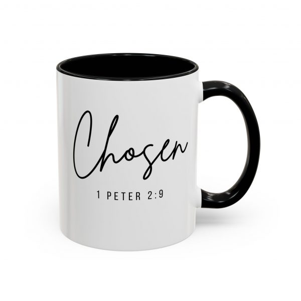 "Chosen" (1 Peter 2:9) Christian Faith Scripture Ceramic Mug