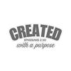 17608613497655805374_1200.jpeg "Created With A Purpose" (Ephesians 2:10) Christian Faith Scripture Vinyl Kiss-Cut Sticker