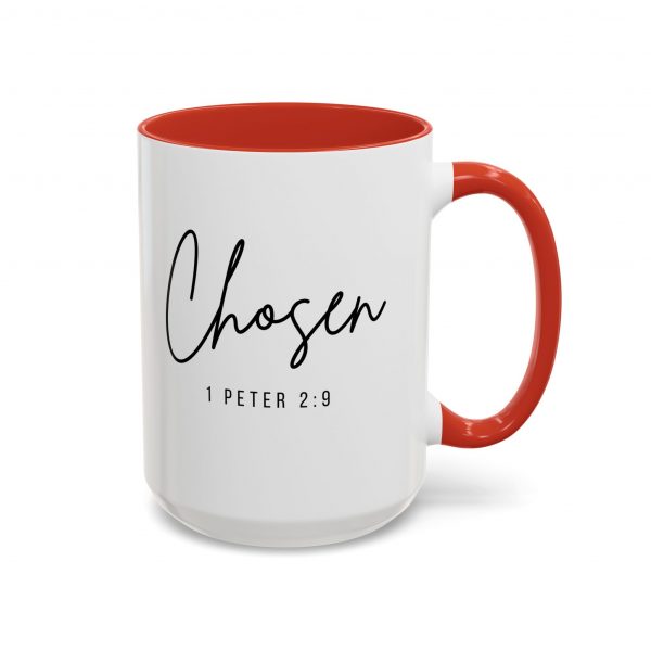 "Chosen" (1 Peter 2:9) Christian Faith Scripture Ceramic Mug