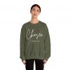 "Chosen" (1 Peter 2:9) Christian Faith Scripture Sweatshirt