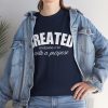 17907990216341711223_2048-1.jpeg "Created With A Purpose" (Ephesians 2:10) Christian Faith Scripture T-Shirt (Heavy Cotton)