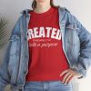 18185026023757021994_2048-1.jpeg "Created With A Purpose" (Ephesians 2:10) Christian Faith Scripture T-Shirt (Heavy Cotton)