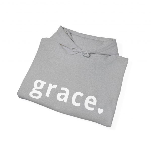 "Grace" Minimalist Inspirational Christian Faith Hoodie