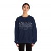 "Faith Over Fear" (Psalm 34) Floral Scripture Christian Faith Sweatshirt