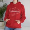 "Faith Can Move Mountains" (Matthew 17:20) Christian Mountain Graphic Hoodie