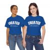 2131578461827619263_2048.jpeg "Created With A Purpose" (Ephesians 2:10) Christian Faith Scripture T-Shirt (Heavy Cotton)