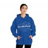 "Faith Can Move Mountains" (Matthew 17:20) Christian Mountain Graphic Hoodie