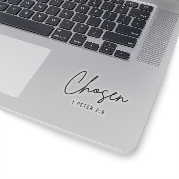 "Chosen" (1 Peter 2:9) Christian Faith Scripture Vinyl Kiss-Cut Stickers