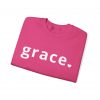 "Grace" Minimalist Inspirational Christian Faith Sweatshirt