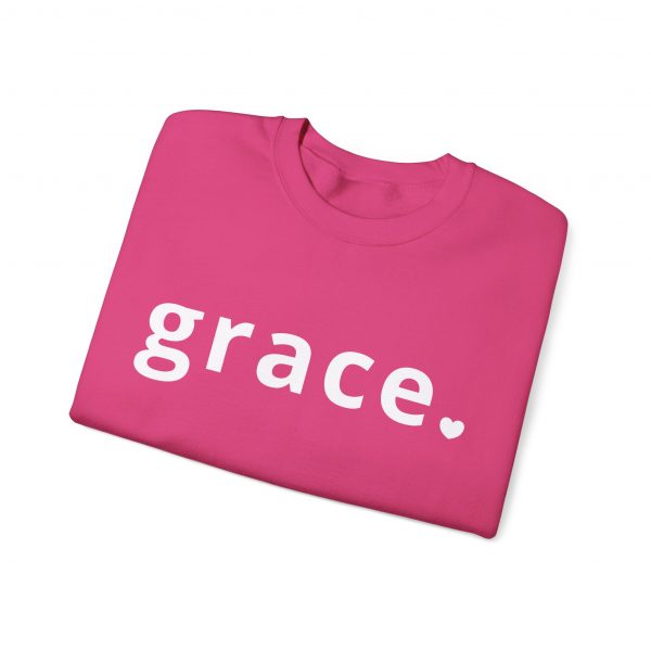 "Grace" Minimalist Inspirational Christian Faith Sweatshirt