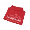 "Faith Can Move Mountains" (Matthew 17:20) Christian Mountain Graphic Hoodie