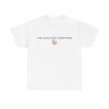"The Lord Is My Shepherd" Christian Faith Shirt with Cute Sheep (White) (Heavy Cotton)