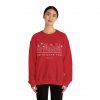 "Faith Over Fear" (Psalm 34) Floral Scripture Christian Faith Sweatshirt