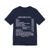 "Jesus Paid It All" (Romans 6:23) Receipt of Grace Christian Faith T-Shirt (Jersey Thin)