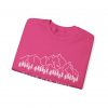 "Faith Can Move Mountains" (Matthew 17:20) Christian Mountain Graphic Sweatshirt