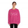 "Created With A Purpose" (Ephesians 2:10) Christian Faith Sweatshirt