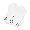 2961159796970664752_2048.jpeg "Love God/God Love" Minimal Christian Faith Cross T‑Shirt (White) (Jersey Thin)