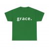 "Grace" Minimalist Inspirational Christian Faith T-Shirt (Heavy Cotton)