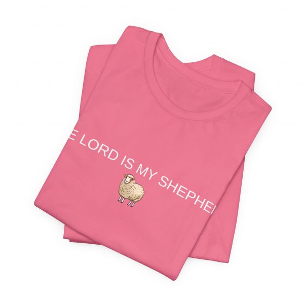 334082812127472701_2048-1.jpeg "The Lord Is My Shepherd" Christian Faith Shirt with Cute Sheep (Jersey Thin)