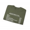 3341891552843291985_2048.jpeg "Jesus Paid It All" (Romans 6:23) Receipt of Grace Christian Faith Sweatshirt