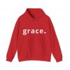"Grace" Minimalist Inspirational Christian Faith Hoodie