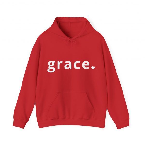 "Grace" Minimalist Inspirational Christian Faith Hoodie