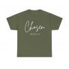 3608639242447340885_2048-1.jpeg "Chosen" (1 Peter 2:9) Christian Faith Scripture T-Shirt (Heavy Cotton)