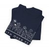 "Faith Over Fear" (Psalm 34) Floral Scripture Christian Faith T-Shirt (Heavy Cotton)