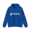 "Grace" Minimalist Inspirational Christian Faith Hoodie