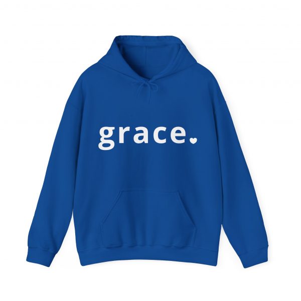 "Grace" Minimalist Inspirational Christian Faith Hoodie