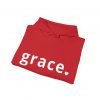 "Grace" Minimalist Inspirational Christian Faith Hoodie