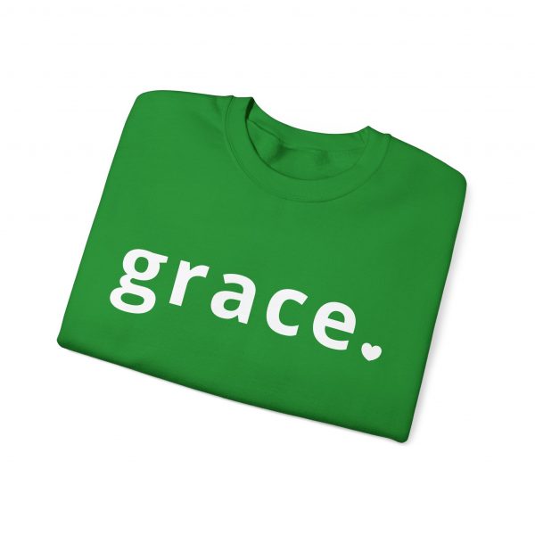 "Grace" Minimalist Inspirational Christian Faith Sweatshirt