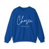 "Chosen" (1 Peter 2:9) Christian Faith Scripture Sweatshirt