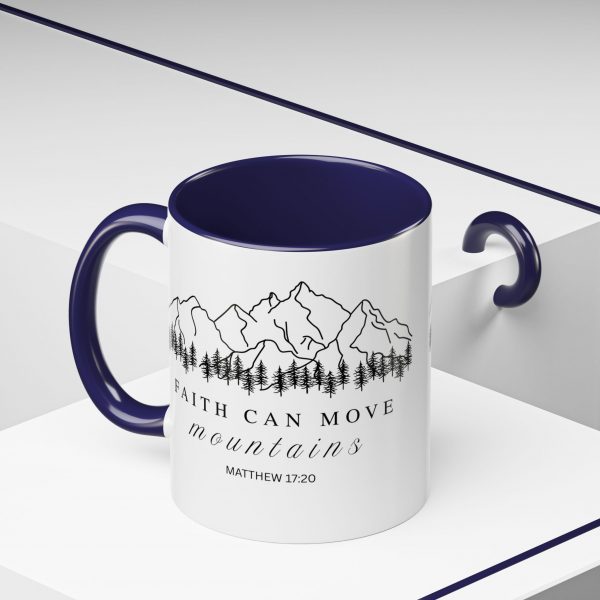 4383618649302689084_2048.jpeg "Faith Can Move Mountains" (Matthew 17:20) Accent Mug Christian Mountain Graphic