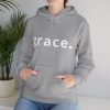 "Grace" Minimalist Inspirational Christian Faith Hoodie
