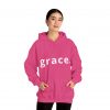 "Grace" Minimalist Inspirational Christian Faith Hoodie