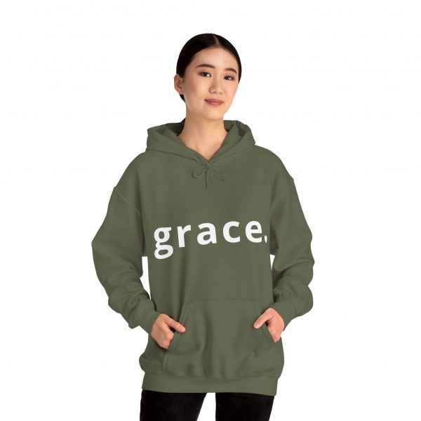 "Grace" Minimalist Inspirational Christian Faith Hoodie