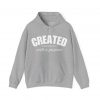 5529640881105608313_2048.jpeg "Created With A Purpose" (Ephesians 2:10) Christian Faith Scripture Hoodie