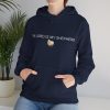 "The Lord Is My Shepherd" Christian Faith Pullover Hoodie with Cute Sheep
