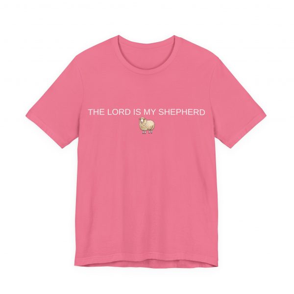 5564937331639760349_2048-1.jpeg "The Lord Is My Shepherd" Christian Faith Shirt with Cute Sheep (Jersey Thin)